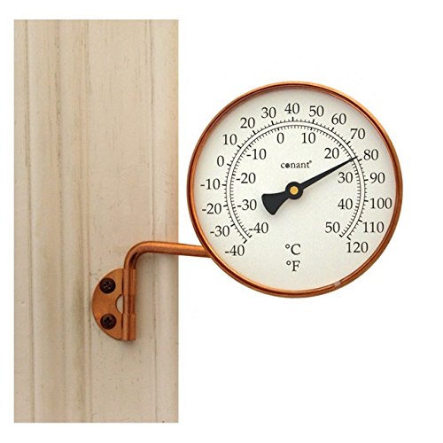Vermont Desk Thermometer, Solid Brass Desk Thermometers at Fiddle
