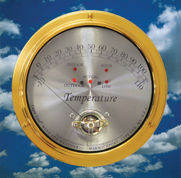 CCL Cape Cod Indoor/Outdoor Thermometer